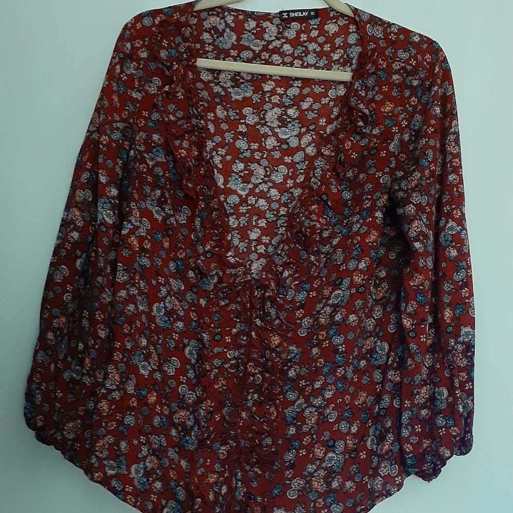 Ladies Paisley blouse